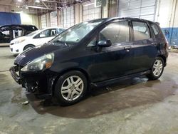 Salvage cars for sale at Woodhaven, MI auction: 2008 Honda FIT Sport