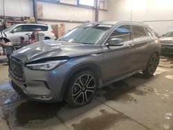 Infiniti salvage cars for sale: 2020 Infiniti QX50 Pure