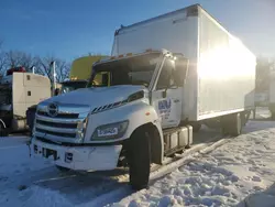 Salvage trucks for sale at Kansas City, KS auction: 2018 Hino 258 268