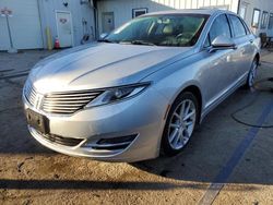 Salvage cars for sale at Pekin, IL auction: 2015 Lincoln MKZ