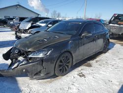 Salvage cars for sale at Dyer, IN auction: 2009 Lexus IS 250