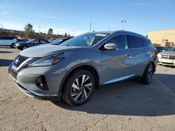 Salvage cars for sale at Gaston, SC auction: 2022 Nissan Murano SL