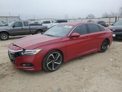 2019 Honda Accord Sport en venta en Haslet, TX