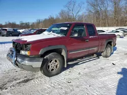 Salvage trucks for sale at Ellwood City, PA auction: 2004 Chevrolet Silverado K1500