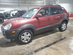 Hyundai salvage cars for sale: 2007 Hyundai Tucson SE