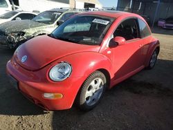 Volkswagen salvage cars for sale: 2002 Volkswagen New Beetle GLS