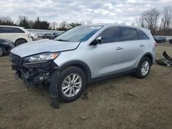 Salvage cars for sale at Windsor, NJ auction: 2020 KIA Sorento L