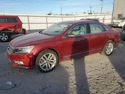 Volkswagen salvage cars for sale: 2017 Volkswagen Passat SEL Premium