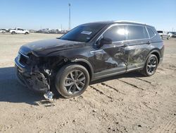 Salvage cars for sale at Amarillo, TX auction: 2022 Volkswagen Tiguan SE