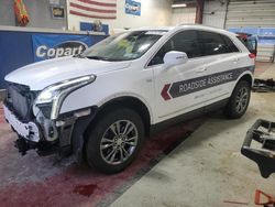 Salvage cars for sale at Angola, NY auction: 2021 Cadillac XT5 Premium Luxury