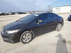 Salvage cars for sale at Kansas City, KS auction: 2014 Honda Civic LX