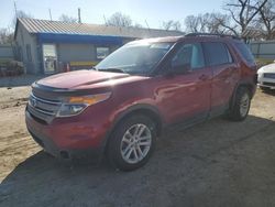 Salvage cars for sale from Copart Wichita, KS: 2015 Ford Explorer