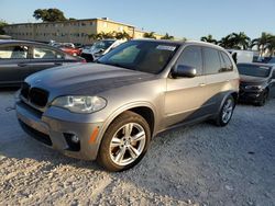 Salvage cars for sale from Copart Opa Locka, FL: 2013 BMW X5 XDRIVE50I