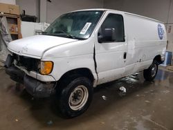 Salvage cars for sale from Copart Elgin, IL: 2003 Ford Econoline E250 Van