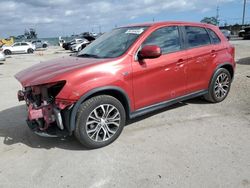 Salvage cars for sale at Homestead, FL auction: 2018 Mitsubishi Outlander Sport ES