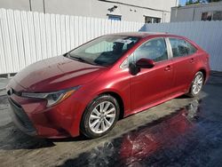 Salvage cars for sale at Homestead, FL auction: 2023 Toyota Corolla LE