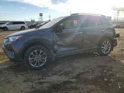 Salvage cars for sale at Chicago Heights, IL auction: 2017 Toyota Rav4 Limited