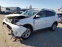 Salvage cars for sale at Hayward, CA auction: 2013 Toyota Rav4 XLE