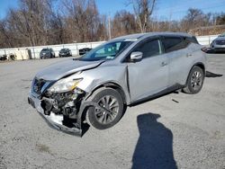 Salvage cars for sale from Copart Albany, NY: 2016 Nissan Murano S