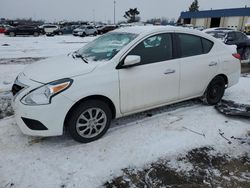 Vehiculos salvage en venta de Copart Woodhaven, MI: 2017 Nissan Versa S