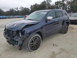 Salvage cars for sale at Ocala, FL auction: 2018 Jeep Grand Cherokee Limited