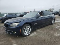 Salvage cars for sale at Homestead, FL auction: 2012 BMW 750 LI