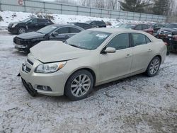 Chevrolet salvage cars for sale: 2013 Chevrolet Malibu 2LT