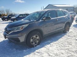 Honda crv salvage cars for sale: 2015 Honda CR-V LX