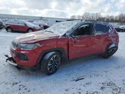 Salvage cars for sale at Davison, MI auction: 2023 Jeep Compass Limited