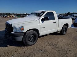 Dodge ram 1500 st salvage cars for sale: 2008 Dodge RAM 1500 ST