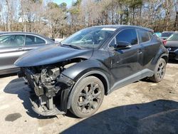 Salvage cars for sale at Austell, GA auction: 2022 Toyota C-HR XLE