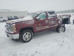 Salvage cars for sale from Copart Portland, MI: 2014 Chevrolet Silverado K1500 LTZ