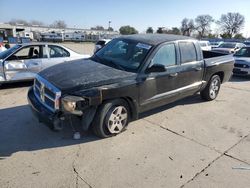 Salvage cars for sale from Copart Sacramento, CA: 2005 Dodge Dakota Quad SLT