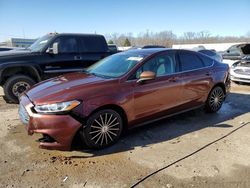 Salvage cars for sale from Copart Louisville, KY: 2015 Ford Fusion S