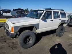 Salvage cars for sale from Copart Denver, CO: 1996 Jeep Cherokee Sport