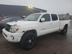 Salvage cars for sale at Dyer, IN auction: 2007 Toyota Tacoma Double Cab Long BED