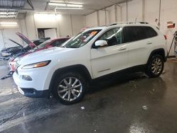 Salvage Cars with No Bids Yet For Sale at auction: 2017 Jeep Cherokee Limited