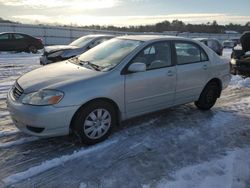 Toyota salvage cars for sale: 2003 Toyota Corolla CE