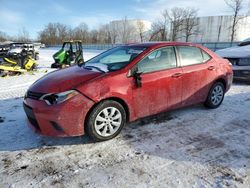 2014 Toyota Corolla L en venta en Central Square, NY