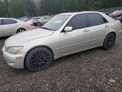 Lexus is salvage cars for sale: 2001 Lexus IS 300