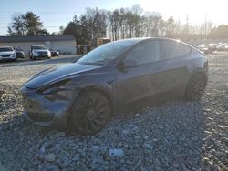 Salvage cars for sale at auction: 2022 Tesla Model Y