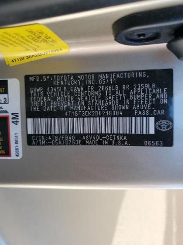 2011 Toyota Camry Base