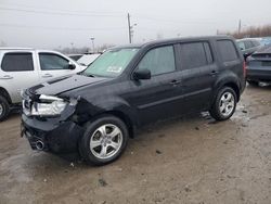 Salvage cars for sale at Indianapolis, IN auction: 2015 Honda Pilot EXL