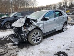 Salvage cars for sale at Baltimore, MD auction: 2023 Ford Edge Titanium