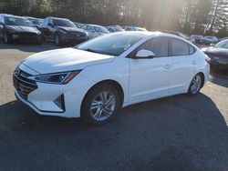 2020 Hyundai Elantra SEL en venta en Exeter, RI