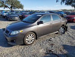 Toyota Corolla Base salvage cars for sale: 2010 Toyota Corolla Base