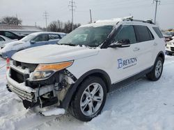 Salvage cars for sale at Columbus, OH auction: 2015 Ford Explorer Limited