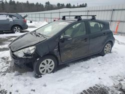 Salvage cars for sale at Windham, ME auction: 2014 Toyota Prius C