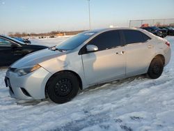 Toyota Corolla l salvage cars for sale: 2016 Toyota Corolla L