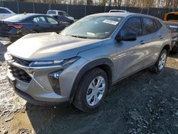 Salvage cars for sale at Waldorf, MD auction: 2024 Chevrolet Trax LS